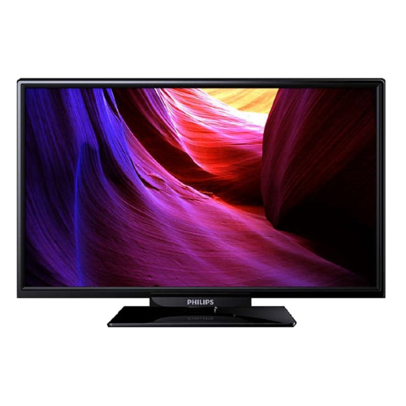 Philips LED TV 24 24PHA4100 - Hitam - Khusus Jabodetabek