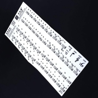 Gambar Piano Keyboard Electronic Keyboard 88Keys Stickers Music DecalLabel Note Learn   intl