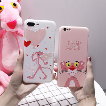 Gambar Pink Panther iPhone7 6 splus IPHONE handphone shell
