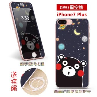 Gambar Plus iphone7 TPU after mobile phone protective shell glass film