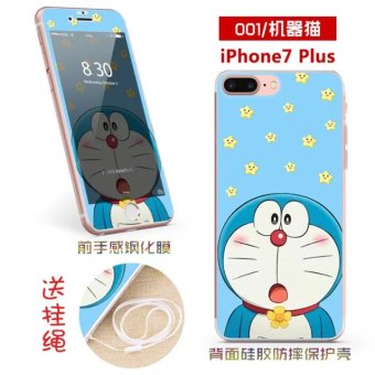 Gambar Plus iphone7 TPU after mobile phone protective shell glass film