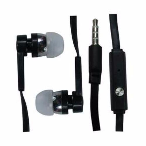 Pokeshop Stereo Mega Bass Headset Earphone Zipper Metalic - GratisHandsfree Mega Bass -