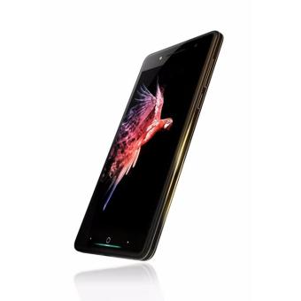POLYTRON Smartphone PRIME 7S P520 BLACK– 5.2 Inch – RAM 3GB + ROM 64GB + Tempered Glass (Front & Black) + Soft Jelly Case  