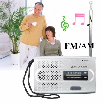 Gambar Portable Mini AM FM Telescopic Antenna Radio World Receiver Slim Pocket Jack New   intl