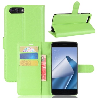 Jual Premium Leather Flip Cover Wallet Phone Case for Asus Zenfone 4
MaxZC554KL intl Online Terbaru