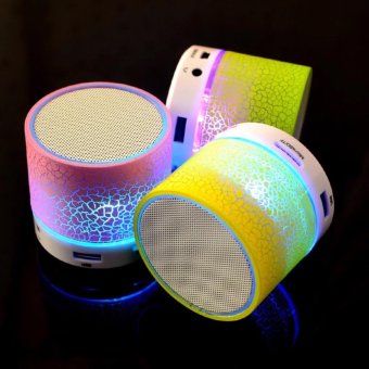 Prime Mini LED Bluetooth Speaker Cracked Colour Edition - Putih Mei 2018 - 4 Prime Mini LED Bluetooth Speaker Cracked Colour Edition - Putih - 4