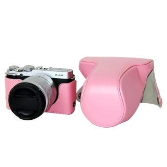 Gambar PU Leather Camera Case Bag Cover for Fujifilm XM1 XA1 XA2 Pink  intl