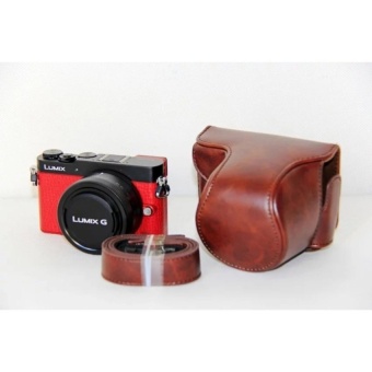 Gambar PU Leather Camera Case Bag Cover with Shoulder Strap forPanasonicLumix GM1 GM1s GM2 GM5   intl