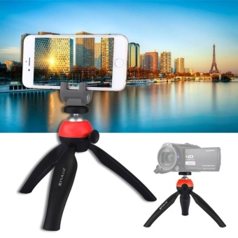 Gambar PULUZ Pocket Mini Tripod Mount With 360 Degree Ball Head ForSmartphones, GoPro, DSLR Cameras(Red)   intl