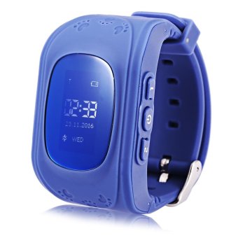 Gambar Q50 Kids GPS Intelligent Smart Watch Telephone Pedometer LCDDisplay Smartwatch   intl