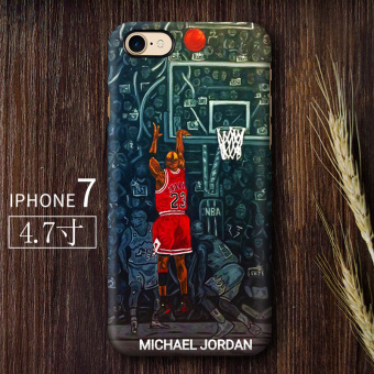 Gambar Qiaodan 7iphone7plus Apple iD kustom handphone lulur cangkang keras handphone shell
