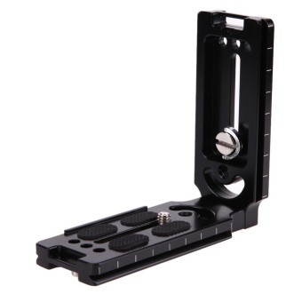 Gambar Quick Release Plate with 1 4 Screw for DSLR Camera Support L Arm Bracket   intl