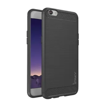 Gambar radical ipaky shockproof Hybrid Back Case for OPPO A39   Black