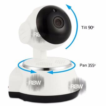 Rainbow Cctv IP Camera Smart Net CT V380 Q6 Wifi HD720 1Mega pixelP2P CCTV Camera Cctv - Putih