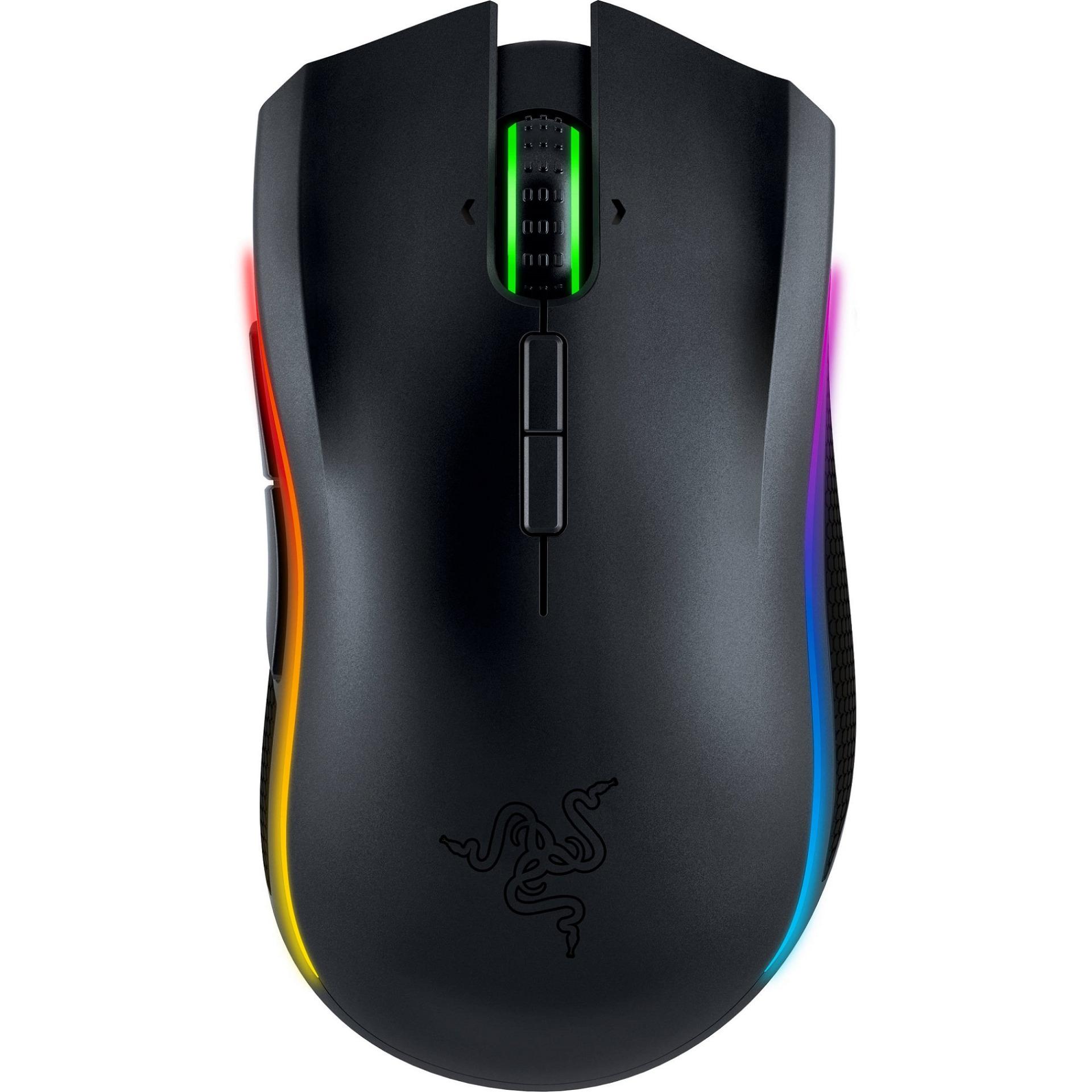 Razer Mamba 16000 Wireless Ergonomic Gaming Mouse [RZ01-01360100-R3A1] - Black