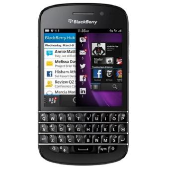 Refurbished Blackberry Q10 Hitam - Grade A  