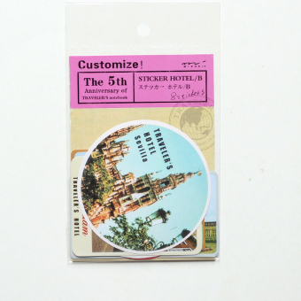 Gambar Retro buku tangan warna diy stiker stiker stiker stiker