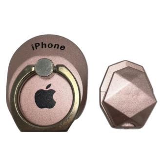 Gambar Ring Stand Holder Handphone Free Hook Mount Logo iPhone