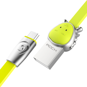 Rock 2A kabel data kecepatan tinggi Xiaomi Tahun Baru Imlek baris charger