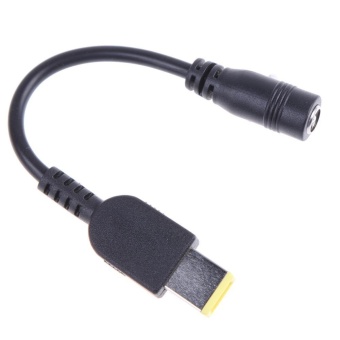 Gambar Round Mouth Turn Square Mouth Cable Power Converter Cable forThinkpad   intl