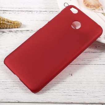 Gambar Rubberized PC Hard Case Shell for Xiaomi Redmi 4X   Red   intl