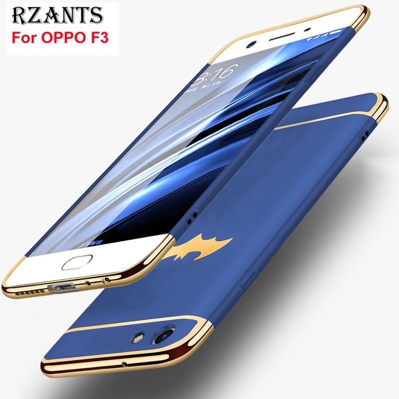 Rzants untuk F3 【Fashion Logam Bat Menghias Casing 】 Mewah Ultra Tipis Shockproof Hard Back Case Cover untuk OPPO F3 -Intl Rzants untuk F3 【Fashion Logam Bat Menghias Casing 】 Mewah Ultra Tipis Shockproof Hard Back Case Cover untuk OPPO F3 -Intl
