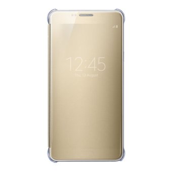 S-View Flip Cover Clear View Cover Case for Samsung Galaxy Note 5(Gold) - intl