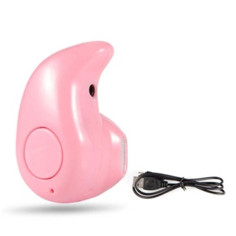 Gambar S530 Mini Portable 4.1 Wireless Bluetooth Earphone Sports StereoHigh fidelity Sound Quality Headset Headphone For Almost All TheMobile Phones And Tablet PC   Pink   intl