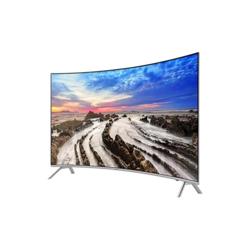 SAMSUNG 65 INCH CURVED SMART TV UHD UA65MU8000 - SILVER - Free Shipping Medan