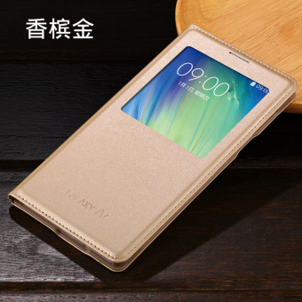 Gambar Samsung a7 sm a7000 a7009 menjatuhkan resistensi clamshell sarung shell telepon