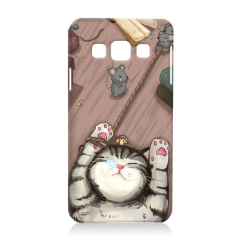 Gambar Samsung E7 E7000 E700e Silikon Kartun Soft Tipis Cangkang Keras Handphone Shell