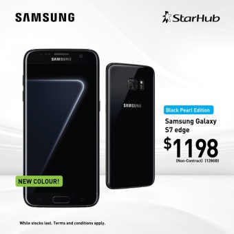 SAMSUNG GALAXY S7 EDGE 128GB BLACK PEARL BARU -