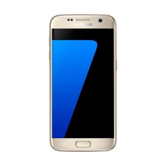 Samsung Galaxy S7 Flat - Gold - Garansi Resmi  
