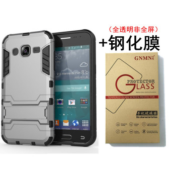 Gambar Samsung j200f j200g menjatuhkan resistensi pelindung cangkang keras set ponsel