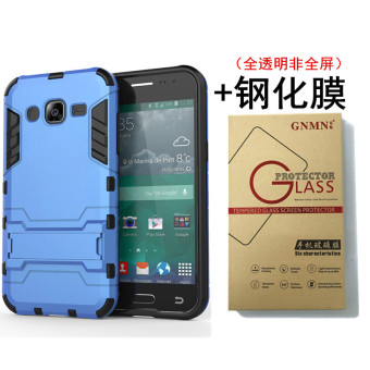 Gambar Samsung j200f j200g menjatuhkan resistensi pelindung cangkang keras set ponsel