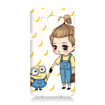 Gambar Samsung j7 j7008 kartun silikon pria soft shell shell telepon
