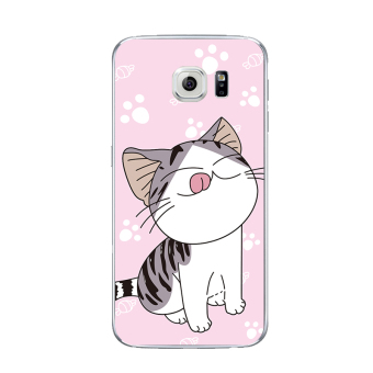 Gambar Samsung S6 C10 kecil yang lucu kucing handphone shell