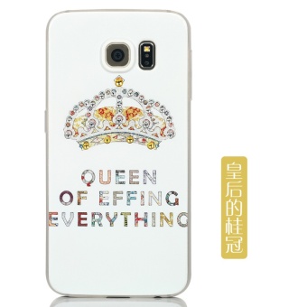 Gambar Samsung s6 g9200 kartun layar langsung shell tipis shell telepon