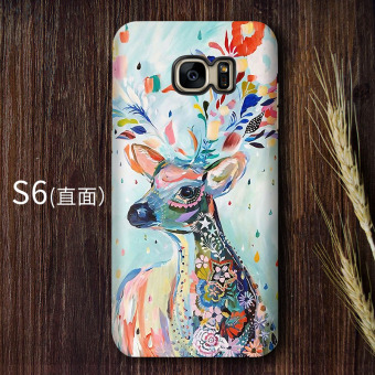 Gambar Samsung S6 S6 EDGE Berselancar Lulur Cangkang Keras Handphone Shell