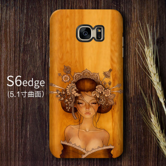 Gambar Samsung S6 S6 EDGE Berselancar Lulur Cangkang Keras Handphone Shell