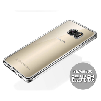 Gambar Samsung S6 SM G9200 G9280 S6 EDGE Layar Lurus Sangat Tipis Pelindung Shell Casing HP