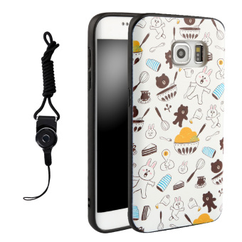 Gambar Samsung s7edge s7 all inclusive matte cangkang keras ponsel shell