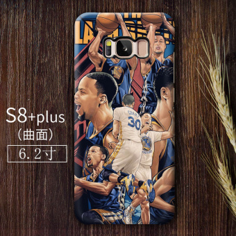 Gambar Samsung S8 S8 S8 NBA basket buram penurunan resistensi cangkang keras shell telepon