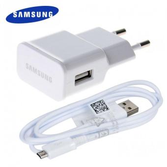 Samsung Travel Charger Original for Galaxy Series / tab series 2A Adapter + Micro USB Cable - Putih  
