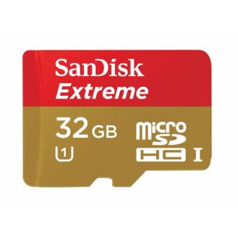 Sandisk Extreme Micro SD 32gb 100MBs With Adapter