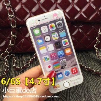 Gambar Se iphone6s plus5 lucu baja kaca pelindung layar pelindung layar pelindung layar