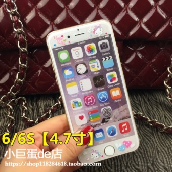 Gambar Se iphone6s plus5 lucu baja kaca pelindung layar pelindung layar pelindung layar
