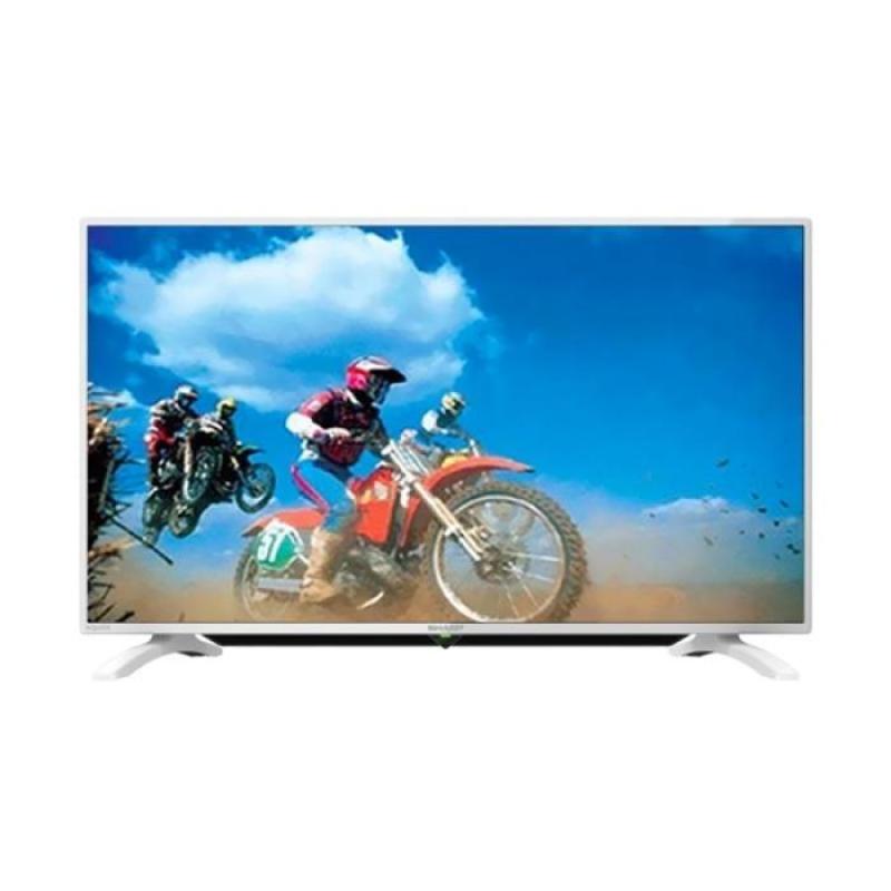 SHARP LED LC32LE185I USB MOVIE (PUTIH ) + BONUS BRACKET