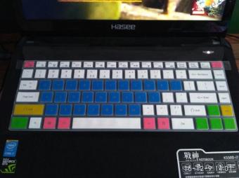 Gambar Shenzhou k350c i5 d2 komputer notebook keyboard membran film pelindung