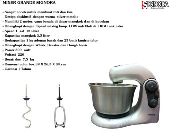 Signora Mixer Grande - Silver